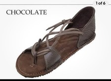 Medieval Renaissance - Native Earth Sadona Sandals US 8 Womens Brown Lace Shoes