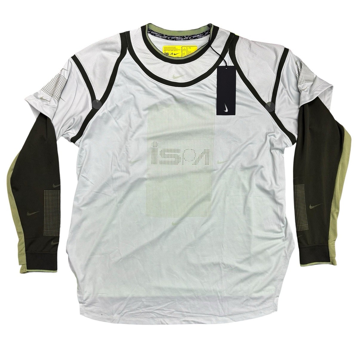 Nike ISPA Alligator Flyknit Long Sleeve Shirt Top, Size XL NWT