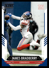 2021 Panini Score James Bradberry #67 New York Giants NFL Football Base Set