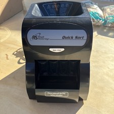 Royal Sovereign Coin Sorting Machine QS-1AC Quick Sort Black Sorter Roller