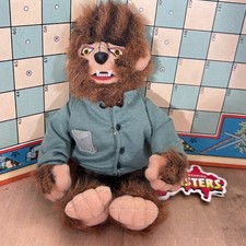 Universal Studios Monsters Wolfman Plush 1999 Vintage Werewolf Toy with Tags 9"