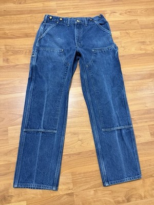 Carhartt b188 DMS 34×32 Vtg Carhartt Double Knee B07 DNM 34x32 Denim Logger Pants Faded | eBay