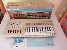 vecchia Tastiera BONTEMPI B3 ORGAN vintage made in italy scatola e istruzioni