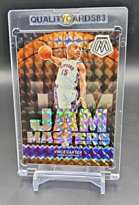 VINCE CARTER REFRACTOR INSERT CARD WITH CASE NBA TORONTO RAPTORS 