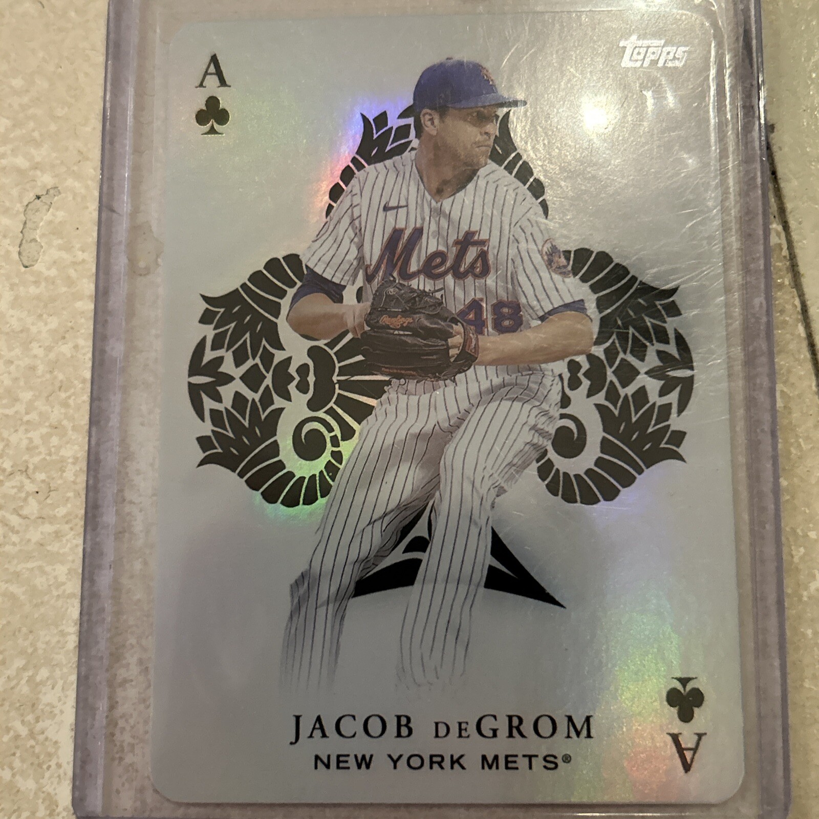2023 Topps Jacob Degrom All Aces Insert New York Mets Nmmt