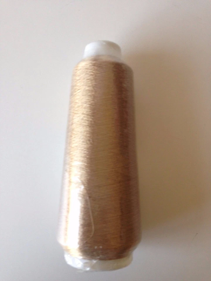 Metallic Yarn Thread Embroidery Machine Spool Cone # 40 5500 Y - Image 2 of 4