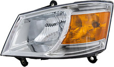 Faro proiettore lato guida per dodge grand caravan 2008-2010 alogeno con lampadina(s) rep