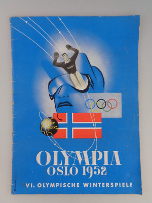 Olympia Oslo 1952 VI. Olympische Winterspiele (7918)