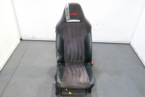 Used JDM Subaru STi GRB Hatchback 2008-2014 Grey Alcantara OEM (US PASS) Seat