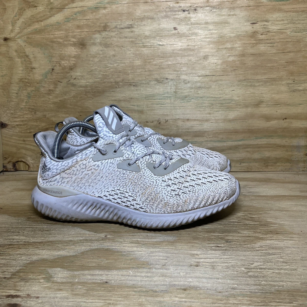 Adidas Alphabounce AMS Running Shoes Women's 9.5 Clear Grey BW1132 | eBay