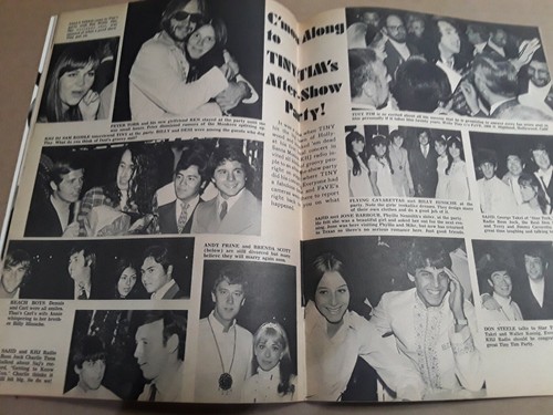 Vintage Teen Magazine Fave Vol 2 # 2 1968 The Monkeys Pin Ups Pop Culture Book - Foto 6 di 10