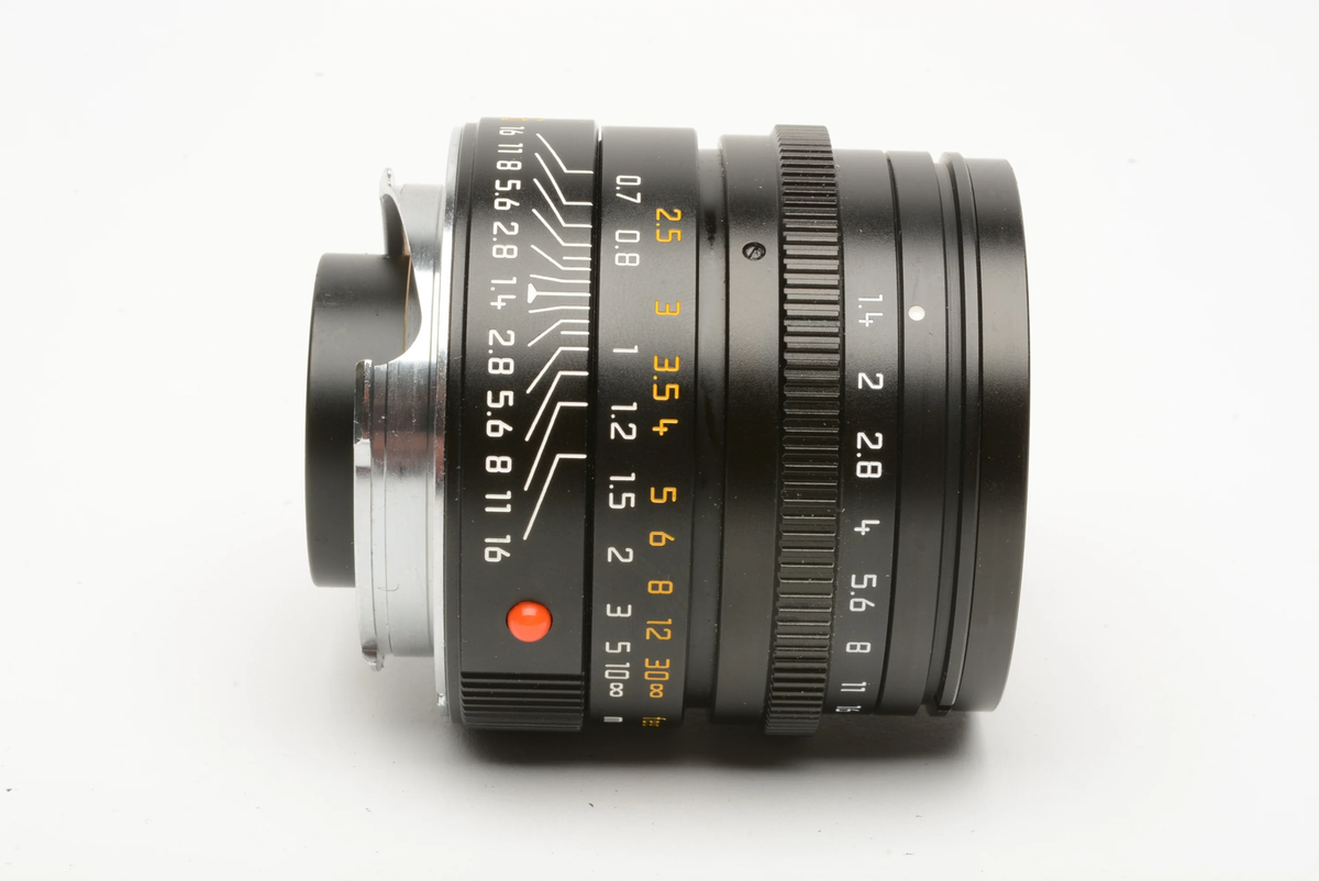 Leica Summilux-M 35mm f1.4 Aspherical black lens #11874