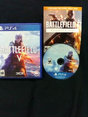 Battlefield V PlayStation 4 PS4 Game US VERSION NICE SHAPE FreeShipping