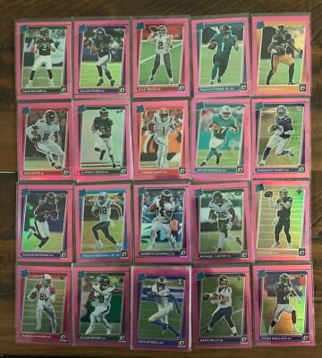 2021 Panini Donruss Optic Rated Rookie Preview Pink - YOU PICK!!