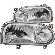 Halogen Scheinwerfer Set für VW GOLF III/VENTO (1HX0) Bj. 10/91-09/97 H1/H1 NTT