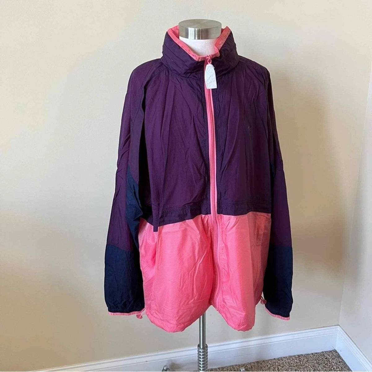 Color block shop windbreaker jacket