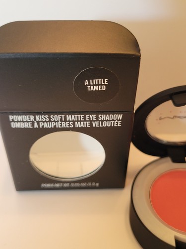 MAC Cosmetics Powder Kiss Eye Shadow *A LITTLE TAMED* / 0.05 oz / New in box - Picture 4 of 6