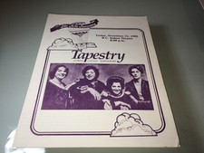 Tapestry - Actress/Singer/Harpsichord Performance Program from 1985