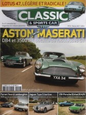 CLASSIC & SPORTS CAR 51 MASERATI 3500 GT TOURING ASTON DB4 LOTUS 47 FERR 308 GT4