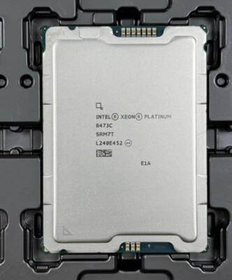 Intel Xeon Platinum 8473C QS 104 threads 52 cores CPU 350W LGA4677 2.1GHZ