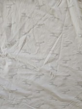 White COUNTRY ROAD Baby Wrap Security Blanket COMFORTER ZEBRA PRINT Sleep Cuddle