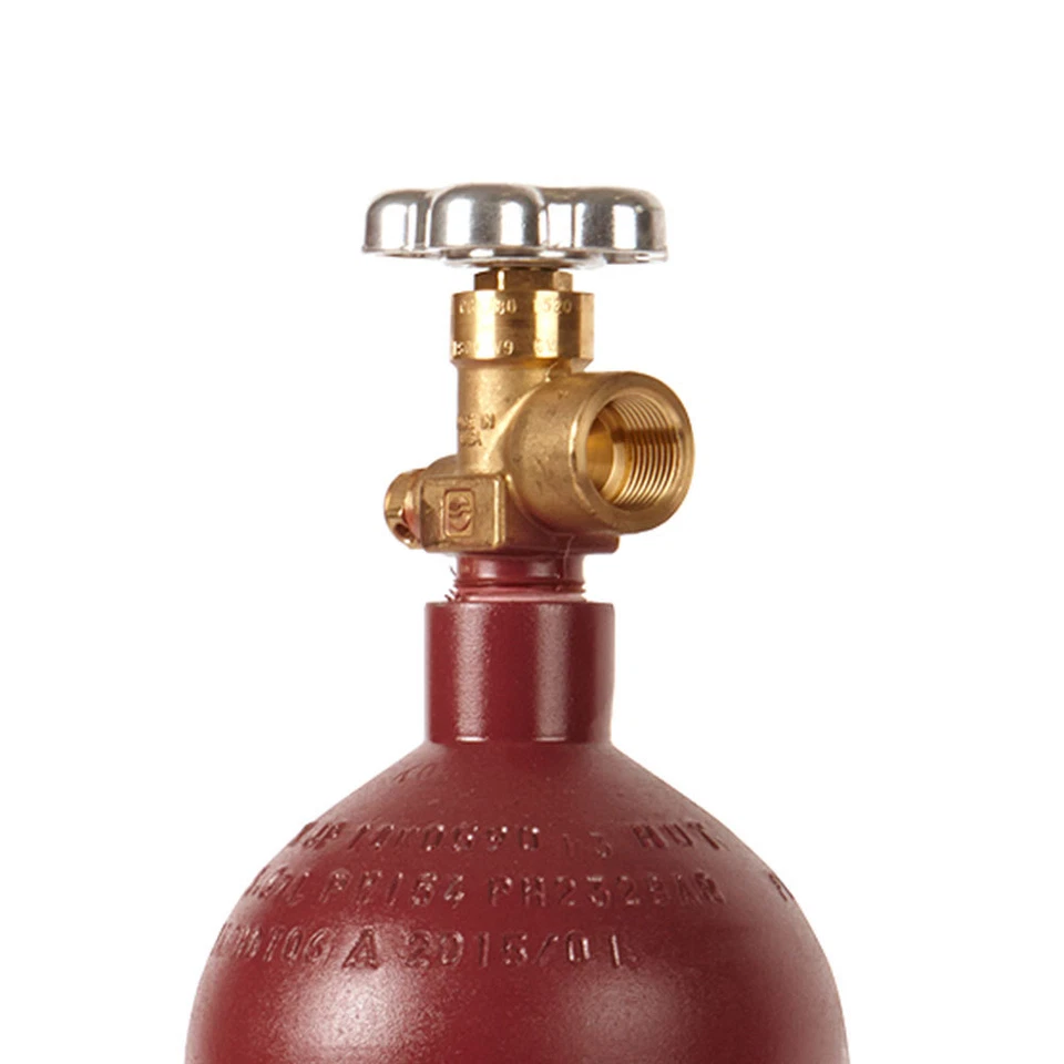 Nuevo Cilindro de Helio de Acero de 40 Pies Cu con Válvula CGA580 Globos de Fiesta Industrial Foto 3 de 4