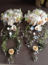 2-Used Custom, Handmade Bridal Bouquet, Wedding Bouquet Floral