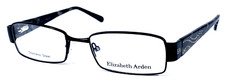 ELIZABETH ARDEN EA1067A-2 NOS Black/Geay Marble 51-18-130 Eyeglasses Frame