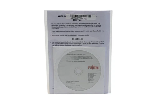 Microsoft Windows Server 2016 Essentials 1-2 CPU ROK Fujitsu MUI