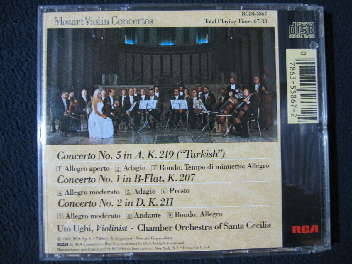 CD】Violin Concertos Concertos f(250801) CD】Violin Concertos