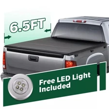 Soft 6.5FT Tonneau Bed Cover For 1999-2007 Chevy Silverado GMC Sierra 1500