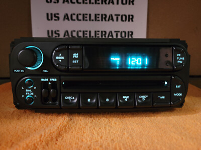 GENUINE CHRYSLER JEEP DODGE CD PLAYER STEREO RADIO | RBK | P56038589AI | MINT