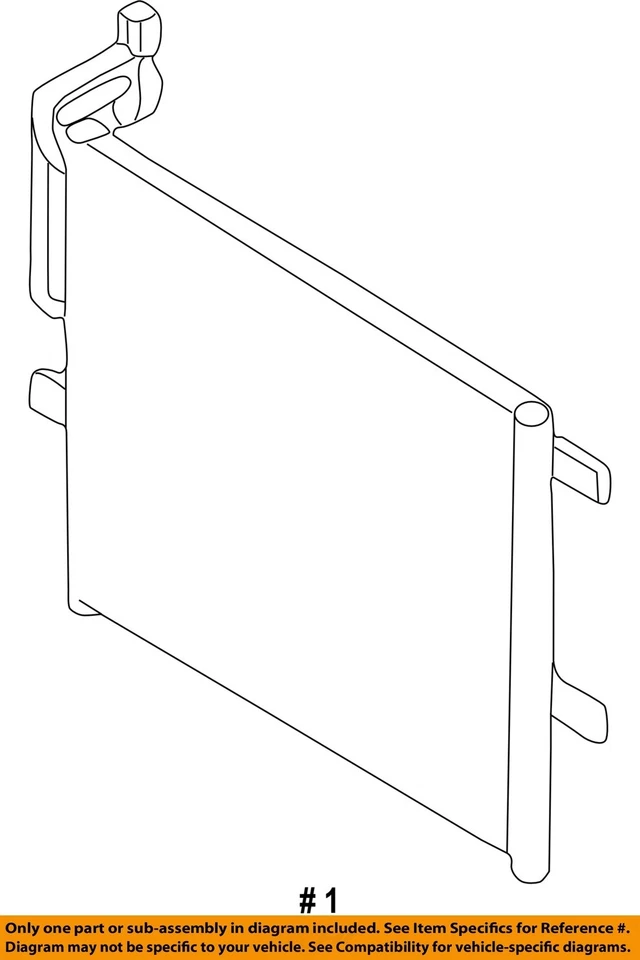 Used A/C Condenser fits: 2004 Bmw 330I Sdn E46 Grade A - Image 4 of 4