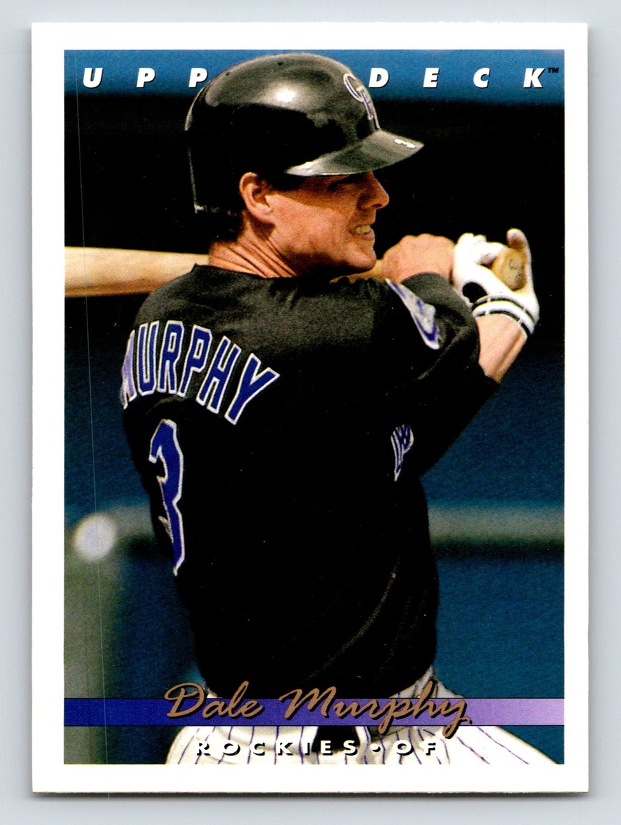 Dale Murphy Colorado Rockies Upper Deck 1993 Card 706 Sports