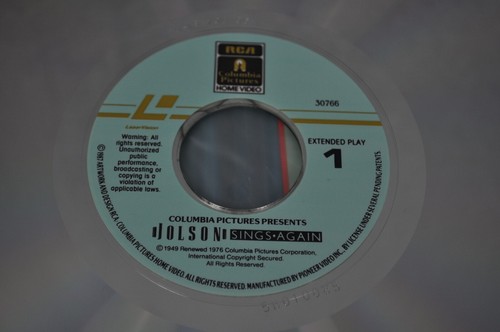 Peggy Lee Glenn Miller The Jolson Story Sings Again Laser Video Disc Lot Of 4 - Imagen 19 de 24