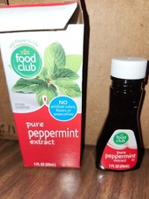 Peppermint Extract, flavoring, Food Club, 1 o...