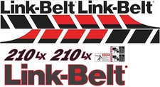 Link-belt 210LX Aftermarket Decal Kit