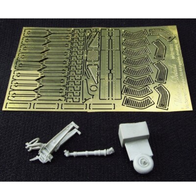 AH-64 Apache. Tail support Metallic Details MDR4818 for Scale model kit 1:48