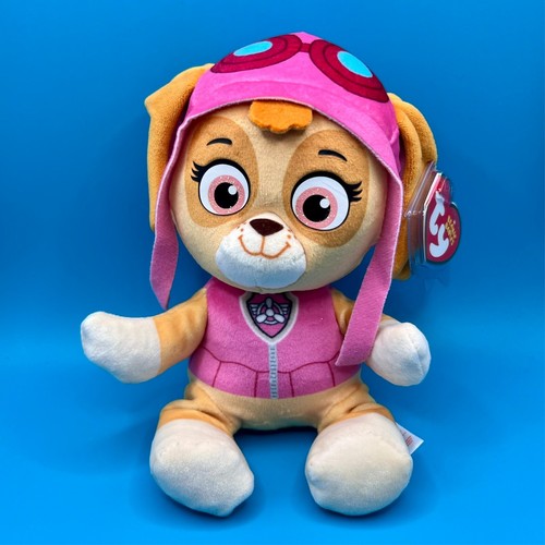TY Beanie Baby - Paw Patrol - SKYE (2024 Cuerpo Suave - 7,5 pulgadas)
