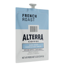 Alterra French Roast Coffee Freshpacks, 20 Count Pack of 5