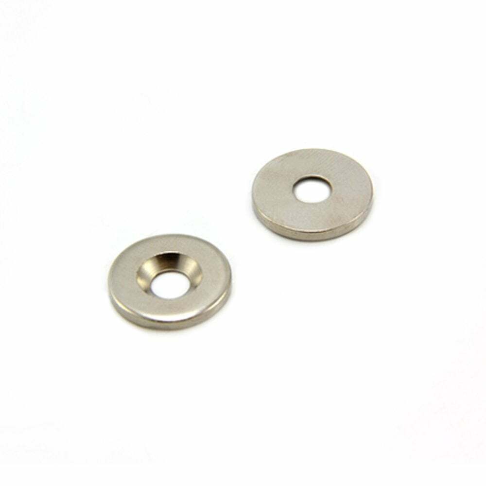 16mm diam x 2mm di spessore x 5mm c/sink Steel Disc (confezione da 50)