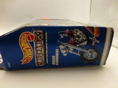1999 Hitwheels Mechani Road Cannibal Custom Motor Cycle Die-cast Brand New - Picture 13 of 24
