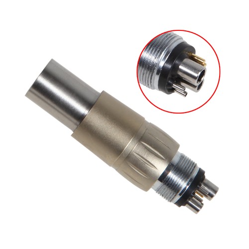 NSK Estilo Fibra Óptica Dental/LED E-generador Pieza de Mano Alta Velocidad Acoplador 6H/4H - Imagen 30 de 67