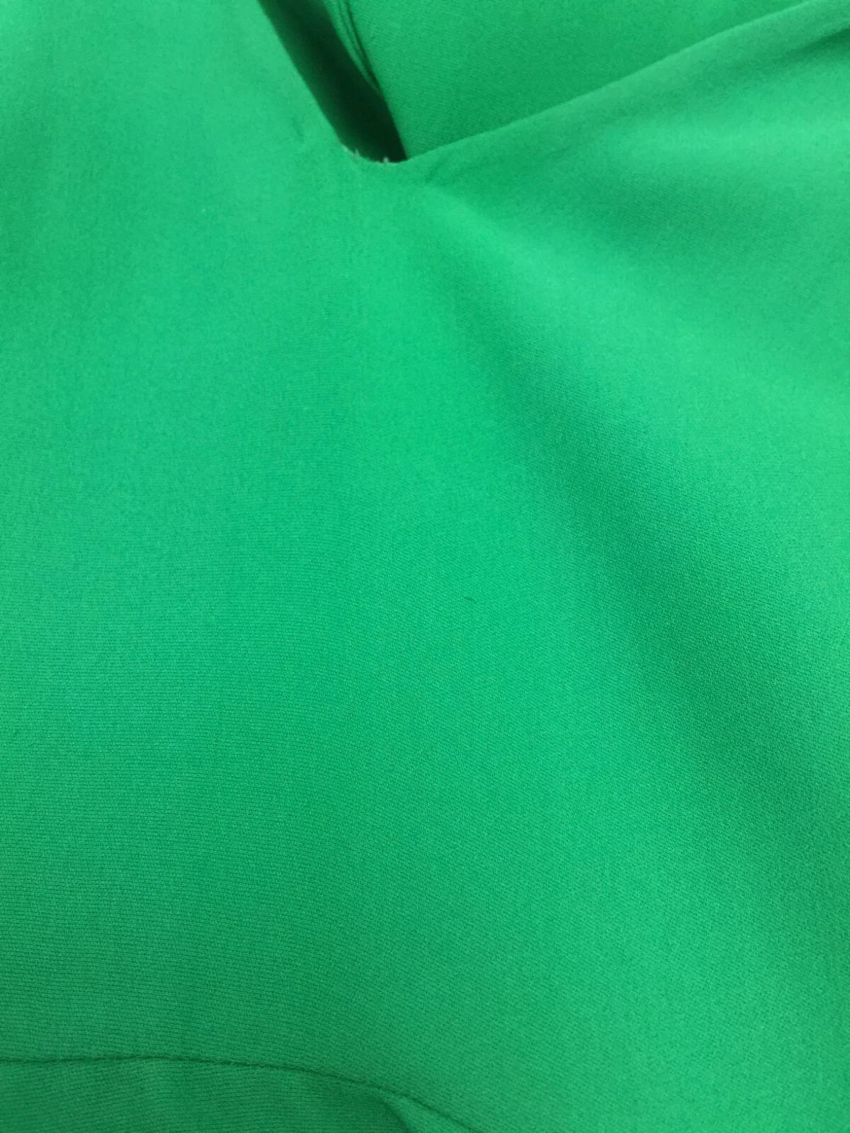 Abito da donna Valentino verde cravatta in seta cady da $5700 taglia 38