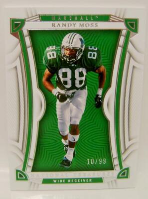 RANDY MOSS #10 /99 BASE CARD PANINI NATIONAL TREASURES COLLEGIATE 2023