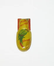 Vintage Poll Parrot Shoes Tin Clicker Noisemaker