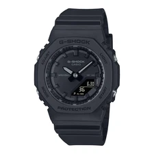 New Casio G-Shock Bio Based Resin Analog-Digital Blackout Watch GMAP2100BB-1A