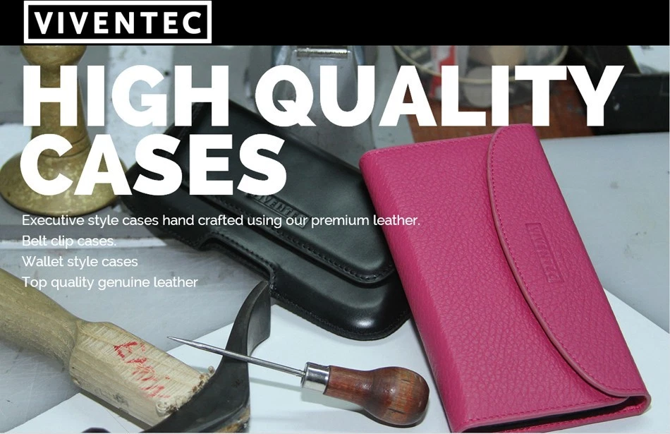 全新真皮皮带夹 保护袋 手提包 适用于 iPhone 和手机 — 第 3/4 张图片