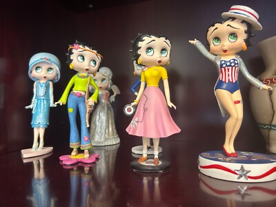 Betty Boop Figure Collection - Rare Lot of 39 Figures! Danbury