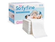 100 Count Disposable Changing Pads for Baby 17" x 24"Portable Changing Diaper...
